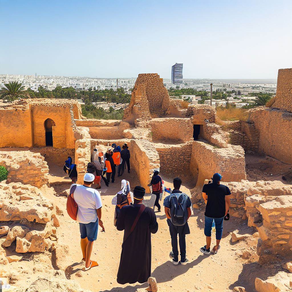 Oufella ruins in agadir