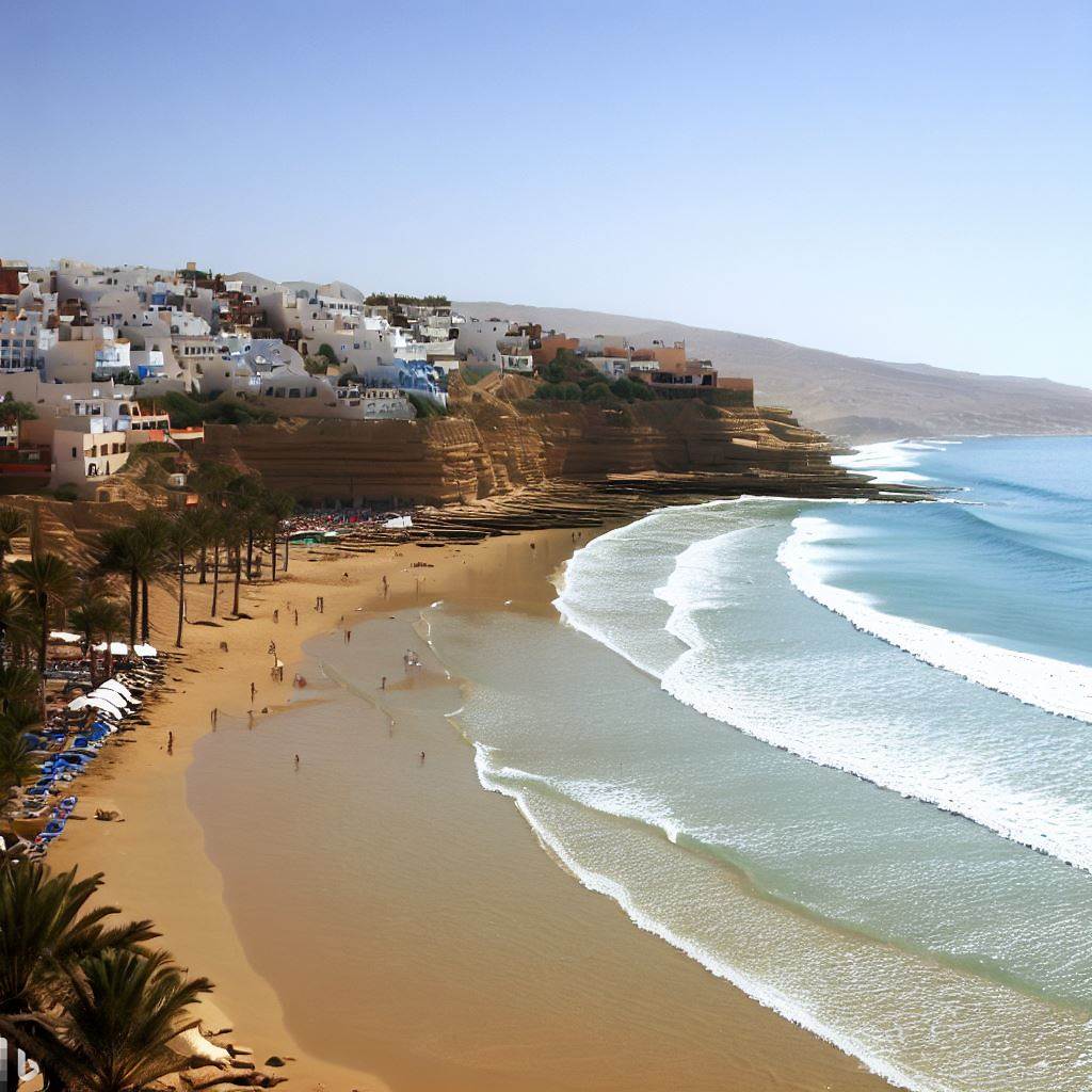 Taghazout beach