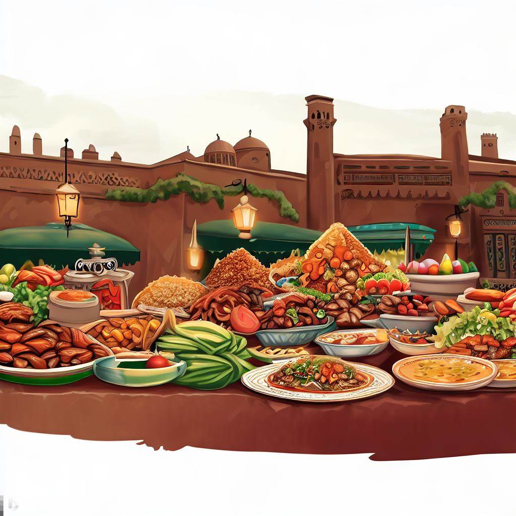 Cuisine in Morocco 